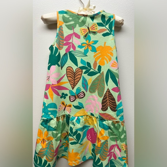 H&M Colorful Leaf and Butterfly Kids Dress - Picture 3 of 5